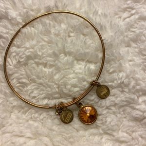 Alex and Ani Topaz Bracelet